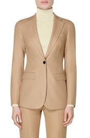 SUISTUDIO Cameron Single Breasted Wool Blazer   Nordstrom at Nordstrom